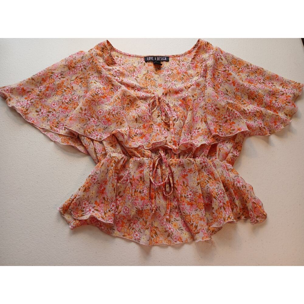 Fairycore whimsical top by LoveX Design size M